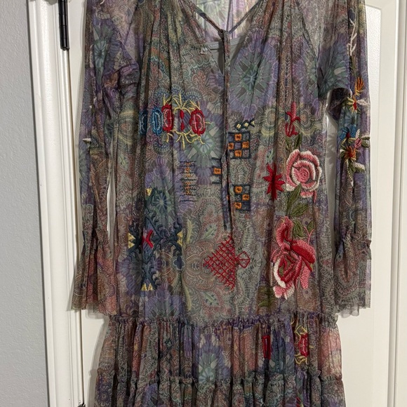Johnny Was Dresses & Skirts - Johnny Was Multicolor Embroidered Long Sleeve Dress
Brand new, never worn.